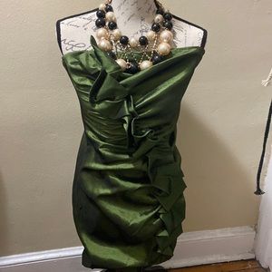 Vintage tube top strapless dress